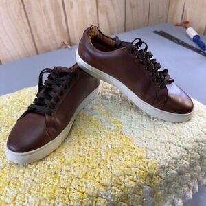 Thursday Boot Company Everyday Leather Sneakers Brown W 9.5 US preppy upbeat